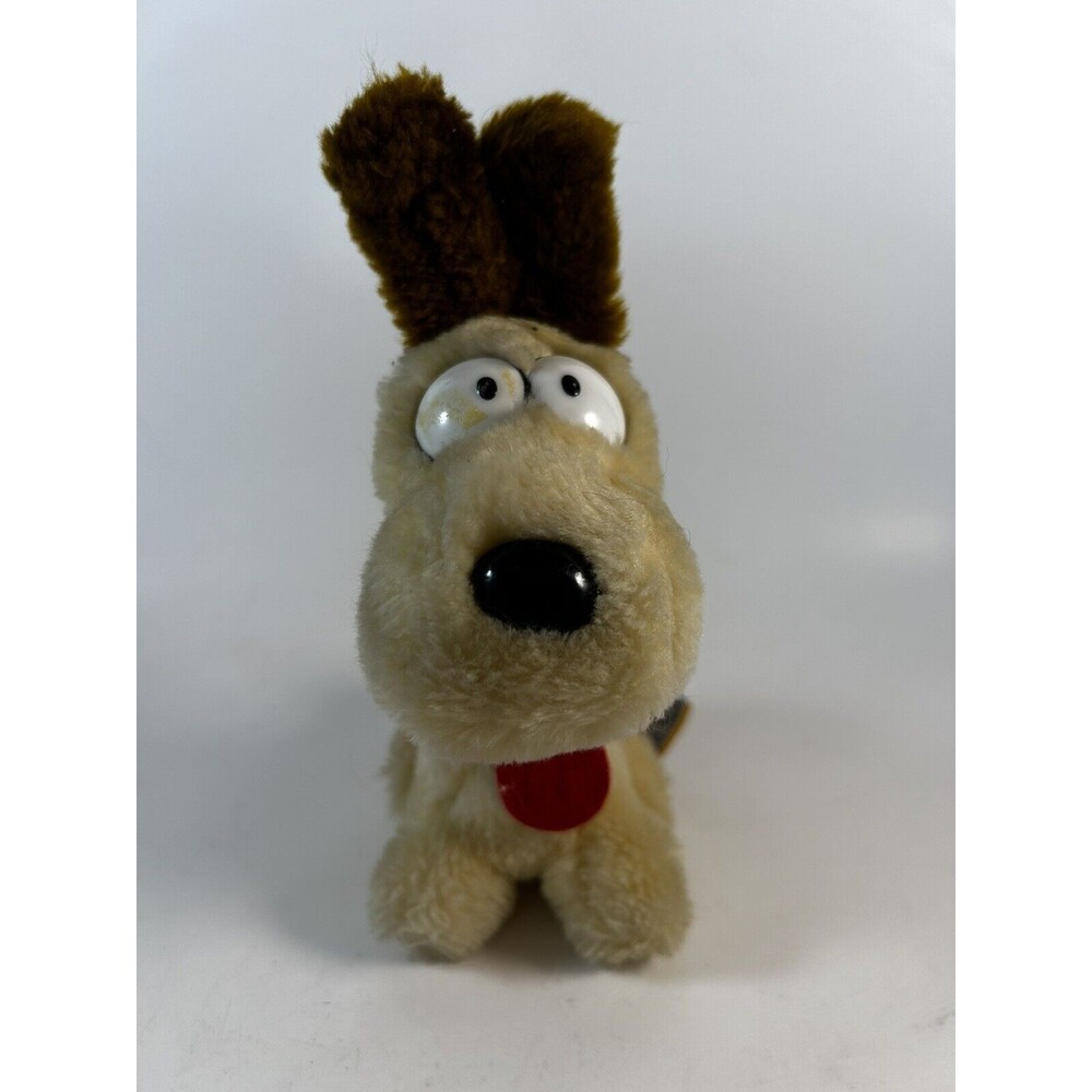 Vintage Odie Garfield Dog plush 6”  1983  Fun Farm United Feature Syndicate